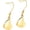 Gold-2, variant on Heart Memorial Urn Earrings Stainless Steel Heart Cremation Jewelry Drop & Dangle Earrings for Ashes Keepsake Memorial Pendant Ash Jewelry