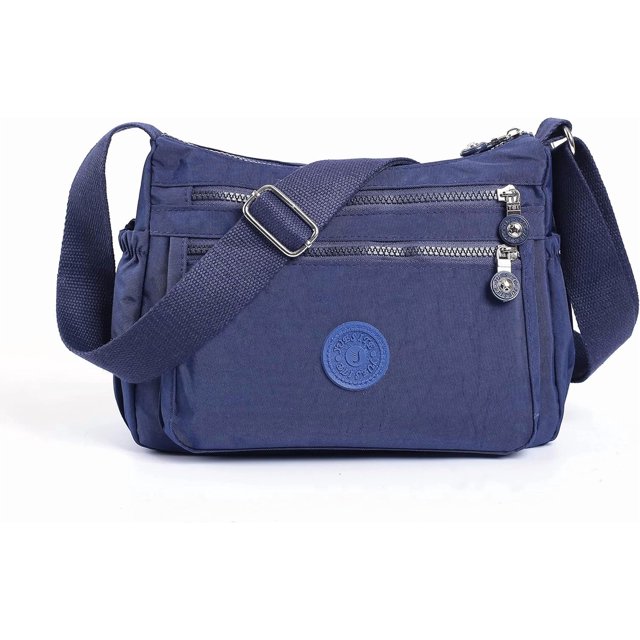JennyShop Bolsa De Mensajería Ligera, Bolsas De Cuerpo Cruzado De Moda Para Mujeres Impermeable Bolsa De Bolsillo De Nylon Casual Bolsa De Bolsillo