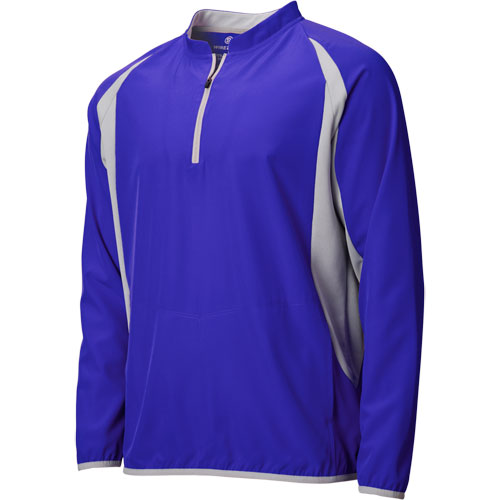 Wire2Wire Men's Performance Long Sleeve Baseball Cage Jacket - MEDIUM