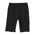 thumbnail image 5 of CPNG Toddler Girls Five Quarter Pants Candy Colored Shorts Ruffled Half Length Solid Color Leggings Shorts(Black,8-9 Years), 5 of 5