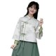 thumbnail image 5 of Nuevo estilo chino mejorado cheongsam para niña otoño e invierno nuevo pequeño vestido de estilo nacional retro conjunto de dos piezas, 5 of 5