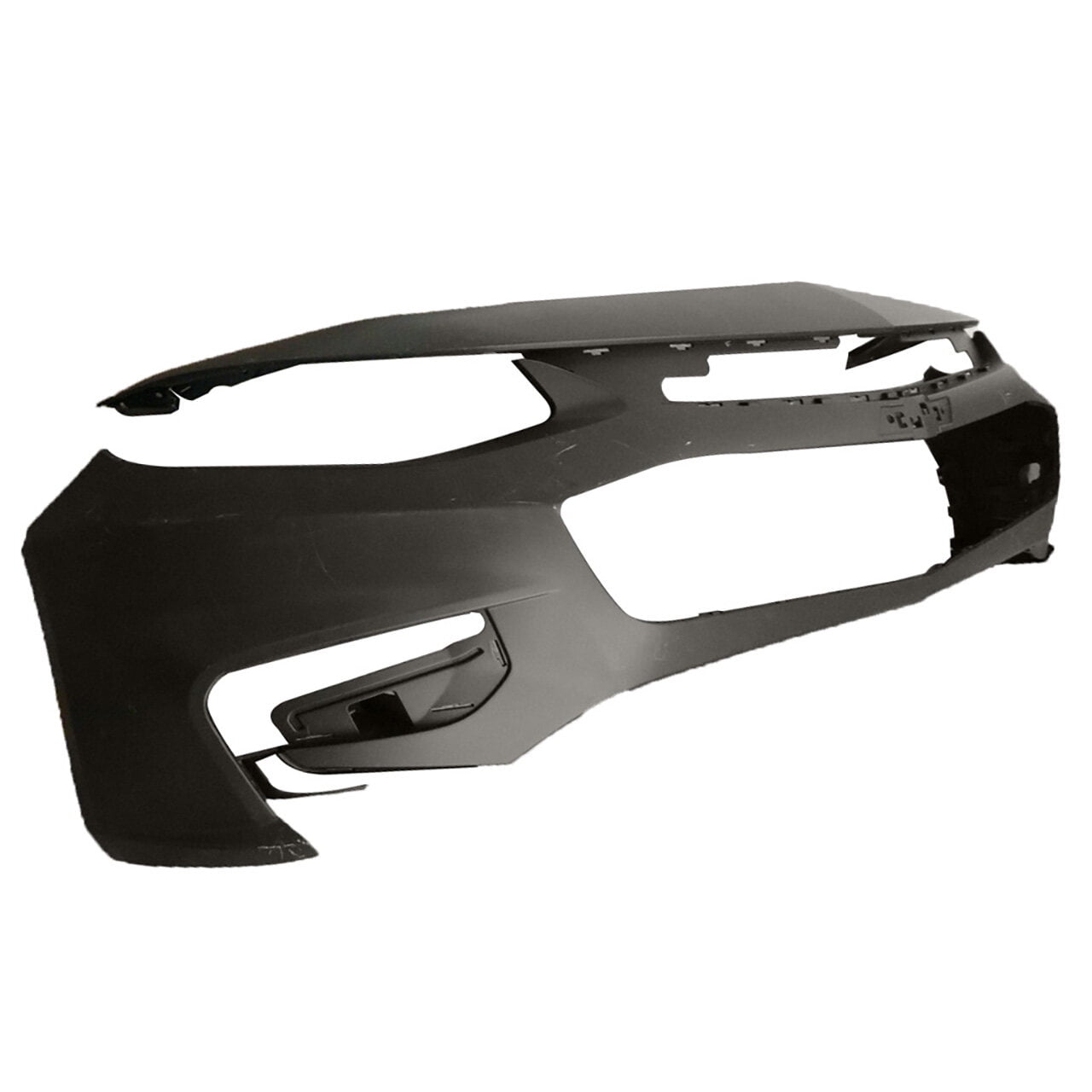 Labwork Primered Front Bumper Cover for 2016 2017 2018 16-18 Chevy Malibu with LED Running Lamps