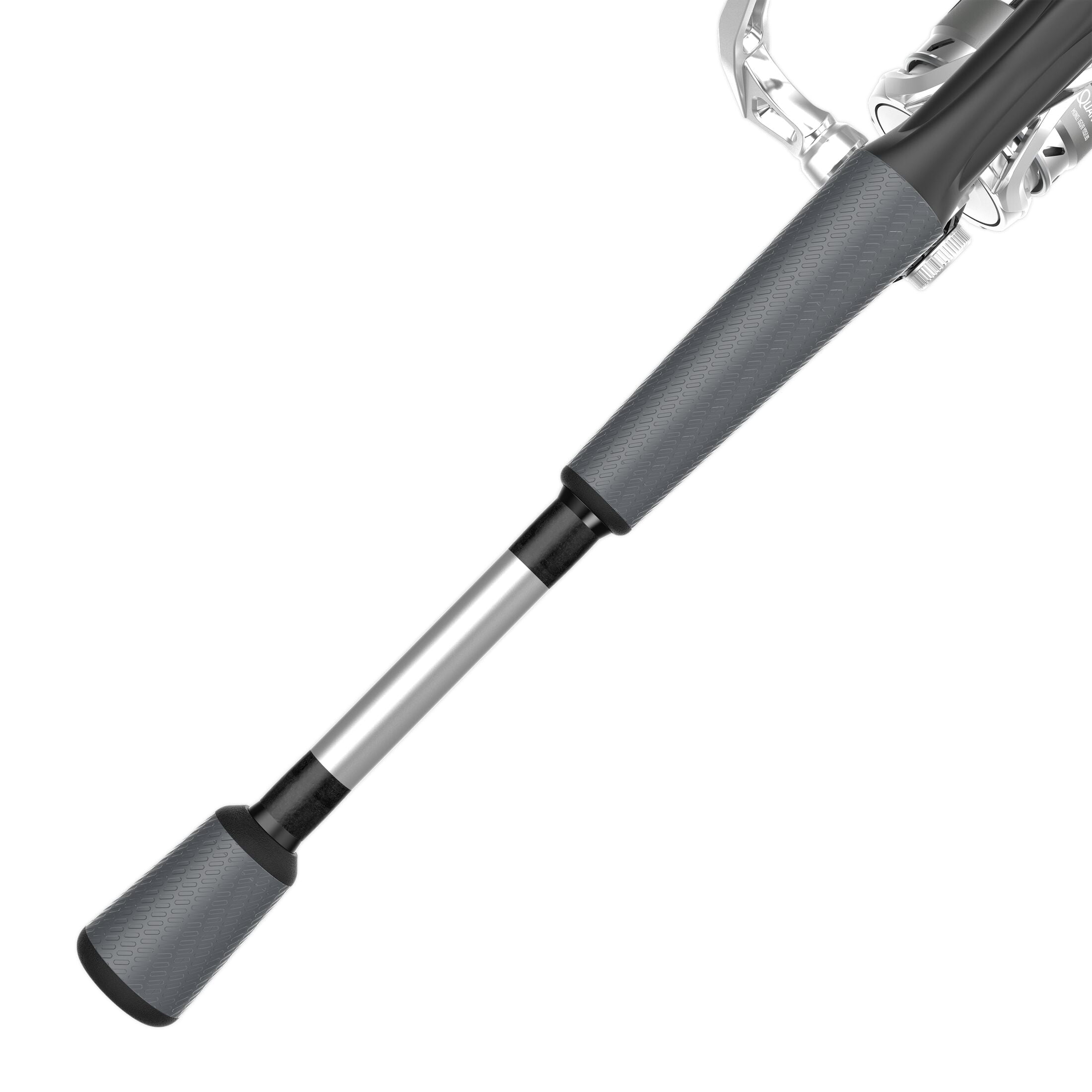 about quantum throttle size 50 spinning rod and reel combo Ultra-Light Quantum Throttle Spinning Fishing Rod and Reel Combo, 6'6''  1-Piece Pole, Battle Tested, Size 25, Silver