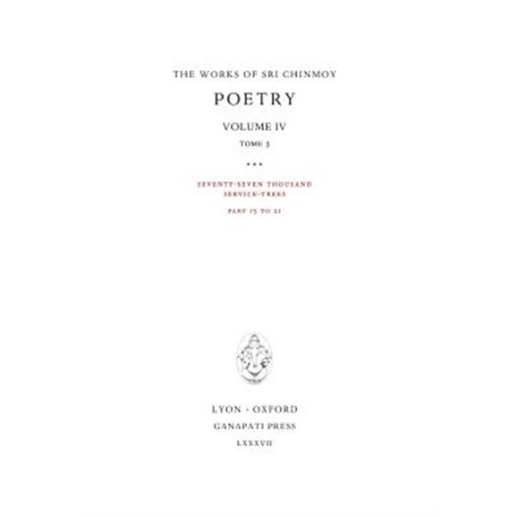 Pre-Owned Poetry IV, Tome 3: Seventy-Seven Thousand Service-Trees, Part 15-21