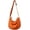 Orange, variant on CoCopeaunts Women Men Canvas Tote Bag Big Hobo Bag Chic Long Shoulder Bag Women Solid Color Purses Crossbody Bag