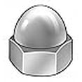thumbnail image 2 of Écrou de Couvercle, 5/16-18, Gr 2, Acier, ZP, PK25, 2 of 2