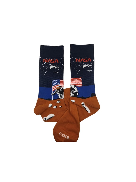 Cartoon Socks, Womens & Mens Fun Novelty Crew Character 360 Degree Artwork Designed Socks