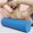 Blue, variant on High-Density EVA Foam Massage Roller, Portable Pilates Recovery Cylinder, Smooth Muscle Relief Tool for Yoga, Back, Legs & Full Body Stretching