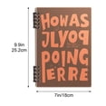 thumbnail image 3 of Wzzjkit Notebook Non Irritating Loose Leaf Notebook B5 Notebook Detachable High Horizontal Student Notebook, 3 of 5