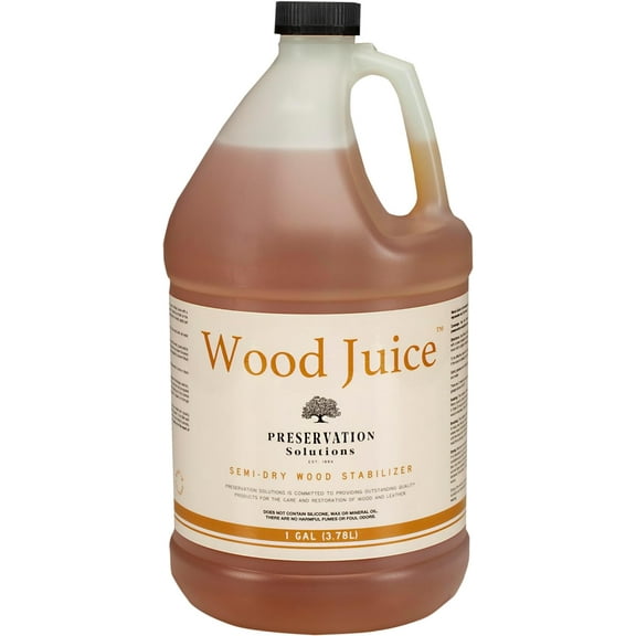 Wood Juice 1 Gallon - Semi Dry Wood Stabilizer