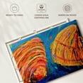 thumbnail image 6 of Elephant Stock Sea Shells 2020 Wall Art - Horizontal Canvas Wall Art - Living Room Wall Decor - Nautical Canvas - Orange And Blue Decor By Dawn Underwood - 30" x 20", 6 of 8