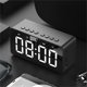 thumbnail image 1 of Reloj Despertador Digital 3 En 1 Xihbxyly con Altavoz Bluetooth Espejo Pantalla Led Grande Manos Libres Soporte para Llamadas Tarjeta Aux, 1 of 7