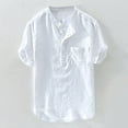 thumbnail image 2 of zuwimk Shirts For Men,Men's Ultra Soft Bamboo T-Shirt Curve Hem Lightweight Cooling Short Sleeve Casual Basic Tee Shirt White,S, 2 of 5