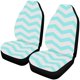thumbnail image 1 of Juego de 2 Fundas para Asientos de Coche ABPHQTO Azul Blanco Universal, 1 of 3