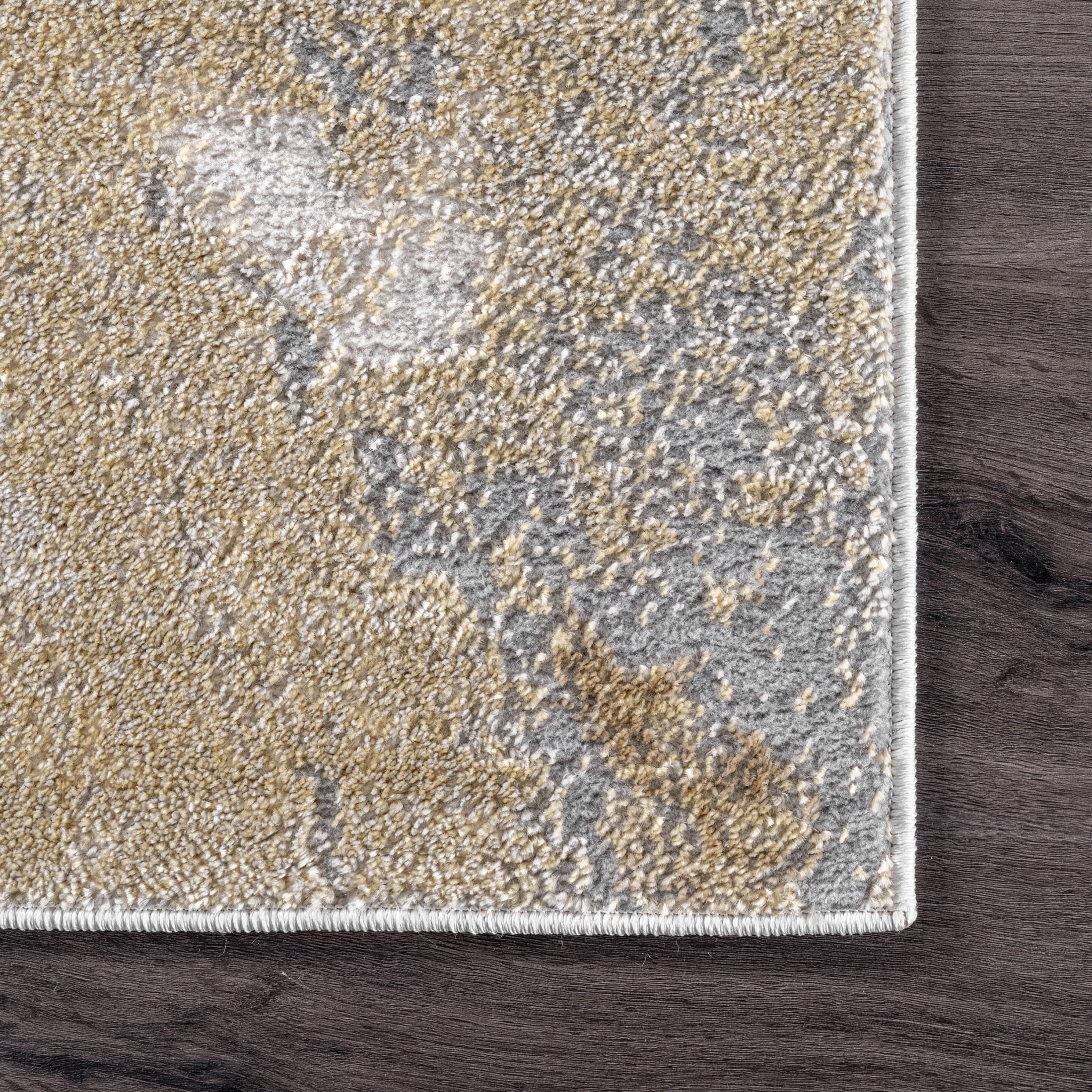 nuLOOM Cyn Contemporary Abstract Area Rug, 8' 10" x 12', Cyn Gold