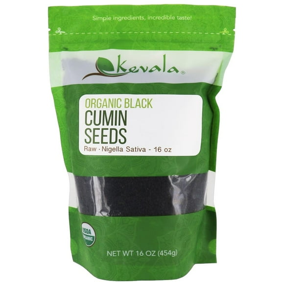Kevala - Organic Black Cumin Seeds - 16 oz.