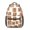 Rooster and Frame, variant on Moth and Flower Gothic Pattern Backpack for School, Cute School Bag with Adjustable Shoulder Straps and Padded Back, 15.3"x11"x6.7"