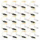 thumbnail image 1 of 20pcs Fishing Plus Clips de liberación de licencia de cepillado 17 pulgadas, 1 of 7