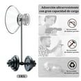 thumbnail image 4 of Clear Glass Suction Cups Set of 12 - 40mm Suction Cups with Transparent Screw Hooks, Strong Adhesion, 4 of 7