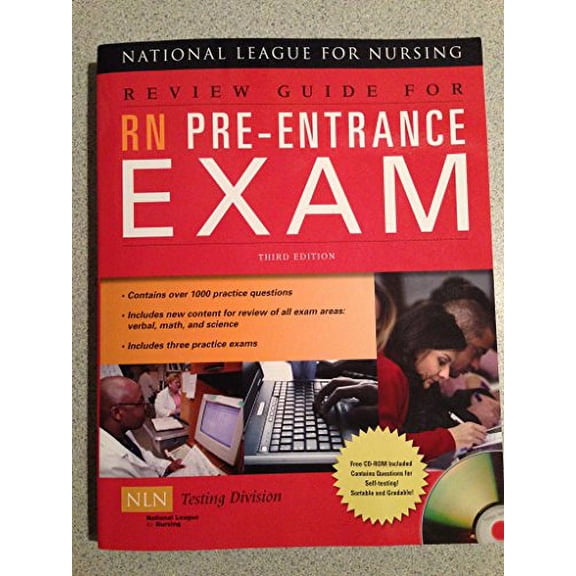 Review Guide for RN Pre Entrance Exam (Paperback)