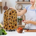 thumbnail image 3 of HELLHERO Hand Strap Food Processor Cover There is only one dust cover Polyester for Home Kitchen, Sunflower, 3 of 6