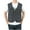 Gray, variant on Utility Cargo Vest for Men with Multi Pockets Outdoors Work Jacket Fishing Photo Light Weight Cargo Vest (6X-Large, Khaki)