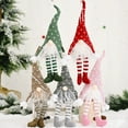 thumbnail image 5 of Lighted Christmas Gnomes Decorations, 1PC Xmas Table Decorations Handmade Swedish Tomte Plush Gnomes Christmas Scandinavian Santa Elf Decoration Ornaments Thanks Giving, 5 of 9