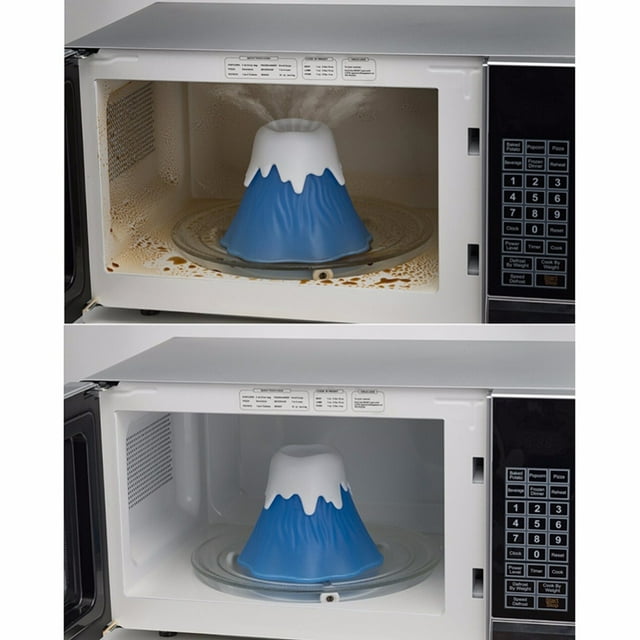 Volcán en erupción para cocina Limpiador de microondas Utensilios de cocina