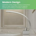 thumbnail image 4 of Bathroom Sink Faucet Modern Single Hole 1-Handle Faucet, Chrome Solid Brass Faucets, Mount Curved Lavatory Faucets Mixer Tap, 4 of 8
