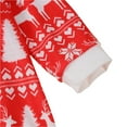 thumbnail image 6 of KelaJuan Christmas Family Pajamas Matching Set Print Long Sleeve Tops and Elastic Pants Loungewear Soft Sleepwear, 6 of 6