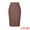 Coffee, variant on DARING DIVA Women's Ribbed Knit Elastic High Waist Sweater Midi Skirt S Beige