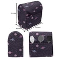 thumbnail image 5 of Space Lounger Chair Bag, Astronomic Pattern from Zodiac Constellations Planets and Moons Motifs Along Saturn, High Capacity Storage with Handle Container, Lounger Size, Multicolor, by Ambesonne, 5 of 5