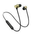 thumbnail image 2 of Wireless Earbuds, Bluetooth Headphones 48H Playtime Ear Buds with LED Power Display, IPX7 Waterproof Bluetooth 5.4 Earphones in-Ear Earbuds with 4 Mic for Android iOS Cell Phone Laptop - Gold, 2 of 3