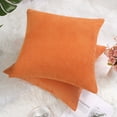 thumbnail image 3 of Unique Bargains Housse de Coussin Décorative à Rayures Maïs en Polyester, 4 Pcs, pour Sofa, 3 of 10