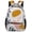 Color-1, variant on Abstract Grid Colorful Doodle Oxford Backpack Water Resistant Daily Travel Multi Pockets