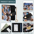 thumbnail image 5 of Womens Wallet PU Leather Bifold Small Purse with RFID Blocking Credit Card Holder Various Breeds Dogs, 5 of 8
