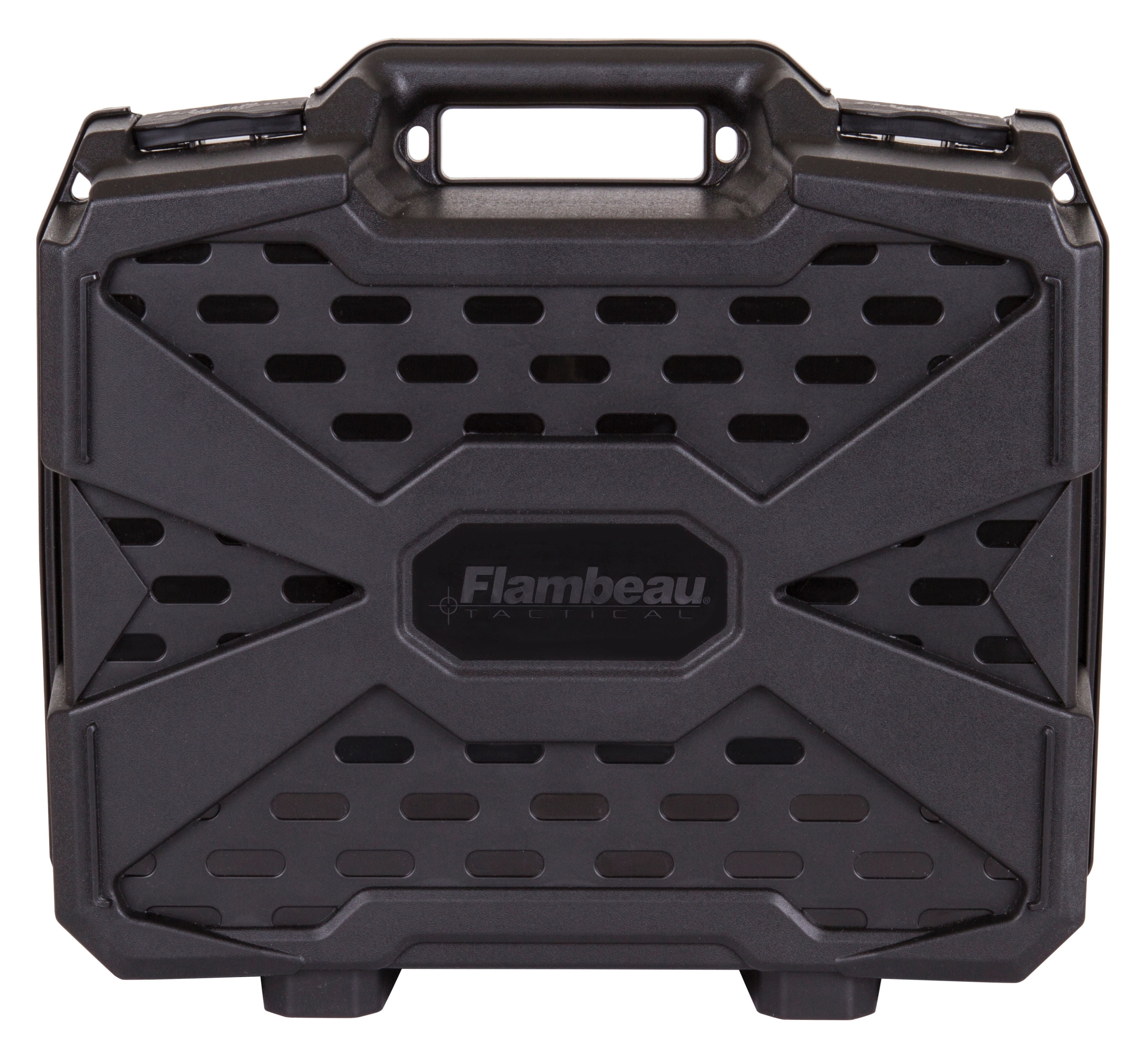 Flambeau 1511DDP Tactical Pistol Case Double Deep 15.25" L x 11.5" W x 4.8" D Polymer Black