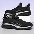 thumbnail image 3 of YUDAI Men's Slip-On Walking Shoes – Non-Slip, Breathable Mesh Sneakers for Gym, Workout & Everyday Wear, 3 of 7