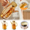thumbnail image 5 of Oil Dispenser Bottle with Drip Free Spout Food Grade Oil Vinegar Cooking Sprayer Kitchen Glass Container Bottles For Kitchen Barbecue Air Fryer Frying (800 ML), 5 of 5