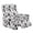 Black White Dog Paw, variant on Jiueut Dog Paw Heart Star Pattern Recliner Chair Cover, Anti-Slip Couch Cover Comfortable Sofa Slipcover for Universal Fit for Most Recliners