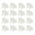 thumbnail image 5 of KAKOWELY socket covers 50Pcs Outlet Covers Child Proof Plug Cover Protector for Electrical Outlets1.18"X1.18"X0.79", 5 of 5