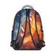 thumbnail image 4 of Competition Sports Students Backpack Baseball Football Soccer Basketball Ball Game School Bag with Team Design, Durable and Adjustable Strap, 4 of 6