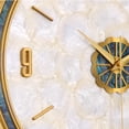 thumbnail image 4 of Clock, Living Room Wall Clock, Brass Luxury Wall Clock, Circular Wall Clock, Suitable For Hotels, Restaurants, Offices., 4 of 8