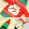 thumbnail image 2 of Langgg Functional Christmas Bottle Cover Exquisite Knitted Christmas Wine Set Elastic Bottle Cover Bag Decorative Firm Knitted Wine Sweaters Cover for Home, 2 of 8
