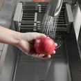 thumbnail image 5 of 28" x 18" Modern Silver Single Bowl Undermount Sink Easy to Clean Stainless Steel Kitchen Essential Accessories Included, 5 of 9