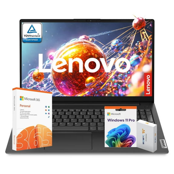 Lenovo V15 Business Laptop with Microsoft Office, Intel 6-core Processor(Up to 4.4 GHz), 15.6" FHD Display, 20GB RAM, 1TB SSD, Ethernet Port RJ-45, Wi-Fi 6, Windows 11 Pro, Copilot AI-Ready, WOWPC USB