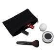thumbnail image 4 of Aspire 12-Pack Canvas Pencil Pouch, Black Zipper Makeup Case, 8-1/4 x 4-3/4 Inches, 4 of 5