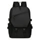 thumbnail image 1 of Mochila para computadora portátil, mochila de viaje para exteriores, mochila liviana para viajes de negocios y trabajo, negra, 1 of 5