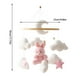 thumbnail image 2 of Móvil de cuna con conejito | Juguete giratorio para cuna con adorables conejos y estrellas | Juguete sensorial para dormir y dormir en fieltro suave., 2 of 5