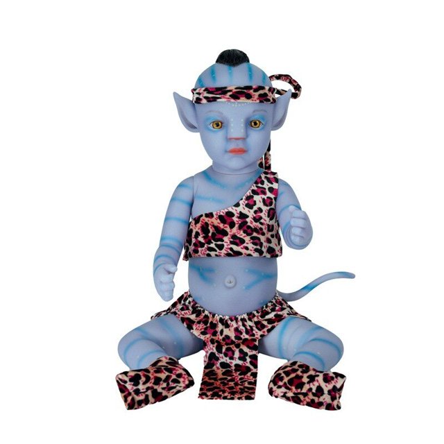 30/50cm Night Light Avatar Realistic Reborn Baby Dolls Boys And Girls Full Vinyl Washable Alive LOL Toys Gift For Children30cm glow Gao Jinjia LED